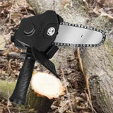 Maxbell Handheld Mini Chainsaw Bracket with Wrench Portable for Outdoor Power Tools