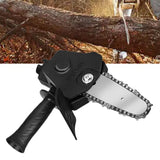 Maxbell Handheld Mini Chainsaw Bracket with Wrench Portable for Outdoor Power Tools