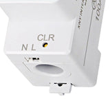 Maxbell Rectangle Din Rail Wattmeter AC 30-500V Digital Big Fonts Energy Monitor