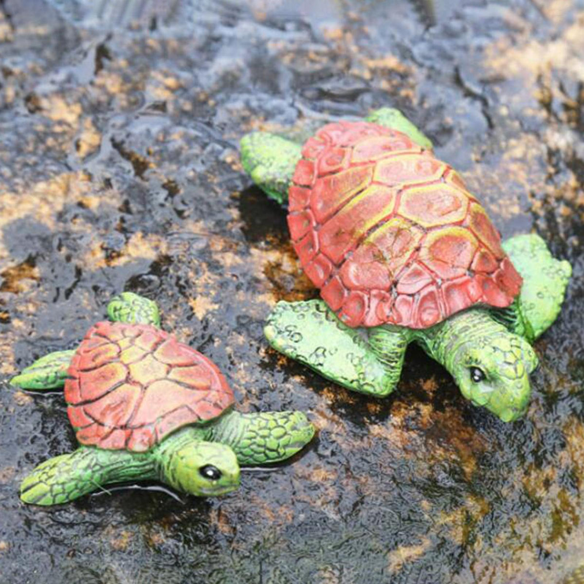 Maxbell Turtle Garden Ornament Decoration Gifts Cute for Outdoor Garden Decoration