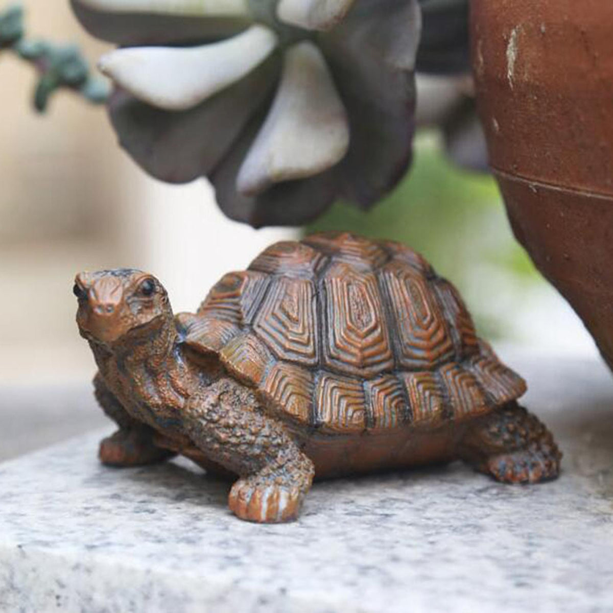 Maxbell Turtle Garden Ornament Decoration Gifts Cute for Outdoor Garden Decoration