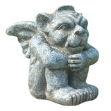 Maxbell Garden Statue Gothic Sitting Sculpture Art Decor for Yard Lawn Decoration Style A