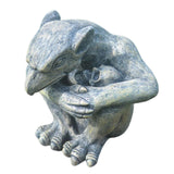 Maxbell Garden Statue Gothic Sitting Sculpture Art Decor for Yard Lawn Decoration Style B