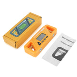 Maxbell Angle Finder Protractor Inclinometer Backlight LED Display with Magnet Orange