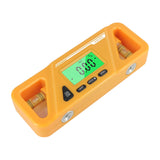 Maxbell Angle Finder Protractor Inclinometer Backlight LED Display with Magnet Orange