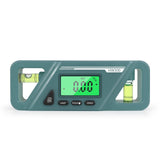 Maxbell Angle Finder Protractor Inclinometer Backlight LED Display with Magnet Green