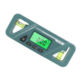 Maxbell Angle Finder Protractor Inclinometer Backlight LED Display with Magnet Green