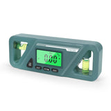 Maxbell Angle Finder Protractor Inclinometer Backlight LED Display with Magnet Green