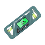 Maxbell Angle Finder Protractor Inclinometer Backlight LED Display with Magnet Green