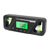 Maxbell Angle Finder Protractor Inclinometer Backlight LED Display with Magnet Black