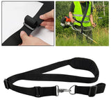 Maxbell Easy Release Shoulder Strap for Lawn Weed Eater Grass Edger Trimmer Silver