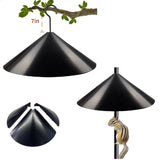 Maxbell Hanging Squirrel Baffle for Bird Feeder for Yard Wildlife Care Accessories Rod Style