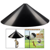 Maxbell Hanging Squirrel Baffle for Bird Feeder for Yard Wildlife Care Accessories Rod Style