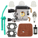 Maxbell Carburetor + 2 Primer Bulbs + Spark Plug + 2 Gaskets for Sthil FS38 FS46