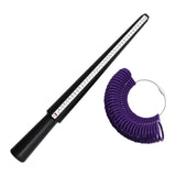 Maxbell Sizer Gauge Ring Stick Set Wedding Rings Birthday Present Rings Finger Sizer