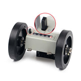 Maxbell Length Counter Meter/Yard Counter Rolling Wheel Drive Ratio1:3 Yard counter
