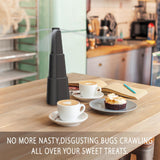 Maxbell Fly Fans for Tables Tabletop Fan Keep Food Clean for Barbeque Home Events