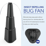 Maxbell Fly Fans for Tables Tabletop Fan Keep Food Clean for Barbeque Home Events