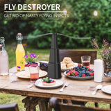 Maxbell Fly Fans for Tables Tabletop Fan Keep Food Clean for Barbeque Home Events