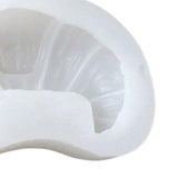 Maxbell Cake Mold Baking DIY Epoxy Resin Casting Silicone Mould 8.8x6.1x3cmHorn Cake