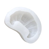 Maxbell Cake Mold Baking DIY Epoxy Resin Casting Silicone Mould 8.8x6.1x3cmHorn Cake
