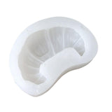 Maxbell Cake Mold Baking DIY Epoxy Resin Casting Silicone Mould 8.8x6.1x3cmHorn Cake