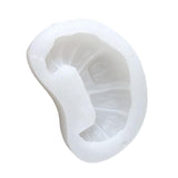Maxbell Cake Mold Baking DIY Epoxy Resin Casting Silicone Mould 8.8x6.1x3cmHorn Cake