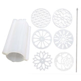 Maxbell Silicone Tube Column Mold Soap Making Molds for Soap Round Decoration