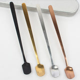 Maxbell 2 in 1 Candle Tweezers Spoon Tools Candle Accessories Set Silver