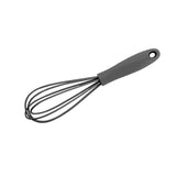 Maxbell Silicone Whisk Kitchen Utensil Non Scratch Mixer Egg Beater Frothing Gray