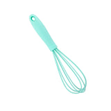 Maxbell Silicone Whisk Kitchen Utensil Non Scratch Mixer Egg Beater Frothing Green