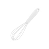 Maxbell Silicone Whisk Kitchen Utensil Non Scratch Mixer Egg Beater Frothing White