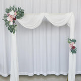 Maxbell Artificial Flower Swag Floral Swag Garland Wedding Arch Flowers Kit for Sign