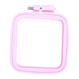 Maxbell Cross Stitch Embroidery Hoop Frame Smooth for Quilting Sewing Kids Adults pink