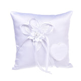 Maxbell 20cm European Rings Pillow Handmade Rings Holder for Party Holiday Ceremony