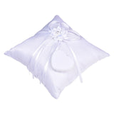 Maxbell 20cm European Rings Pillow Handmade Rings Holder for Party Holiday Ceremony