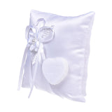 Maxbell 20cm European Rings Pillow Handmade Rings Holder for Party Holiday Ceremony