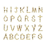 Maxbell Gold 26 Alphabet Charm Pendant for DIY Jewelry Accessories Jewelry Making