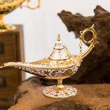 Maxbell Vintage Style Aladdin Magic Genie Light Decoration for Home Beige