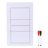 Maxbell Double Sided Ball Coaching Board Coaches Clipboard with Pen for Strategizing Volleyball