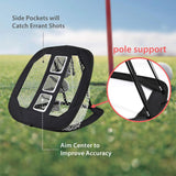 Maxbell Golf Chipping Net Collapsible Golfing Target for Accuracy and Swing Practice