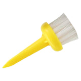 Maxbell Golf Tee Brush Type Plastic for Low Resistance Golf Accessory Yellow