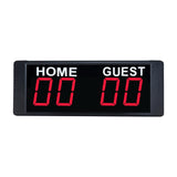 Maxbell Mini Electronic Scoreboard Wall Mount Indoor Games Basketball Football 1.5inch