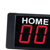 Maxbell Mini Electronic Scoreboard Wall Mount Indoor Games Basketball Football 1.5inch