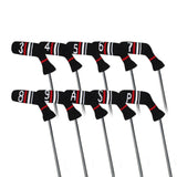 Maxbell 10x Knitted Golf Club Head Covers Golf Iron Headcovers Protection Wrap