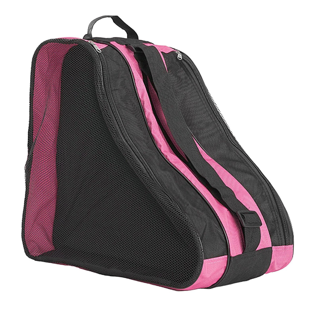 Maxbell Skating Shoes Bag Handbag Breathable 3 Layers Inline Skate Carry Bag Case Blue Mesh