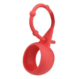 Maxbell Golf Ball Holder Protective Organizer Silicone Adjustable for Outdoor Sport Red