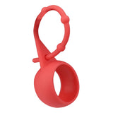 Maxbell Golf Ball Holder Protective Organizer Silicone Adjustable for Outdoor Sport Red