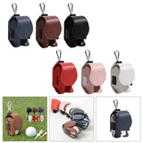 Maxbell Club Ball Pouch Belt Waist Bag Pouch Container Case Golf Tee Holder Red