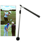 Maxbell Golf Swing Trainer Posture Corrector Training Aids Extendable Adjustable Silver